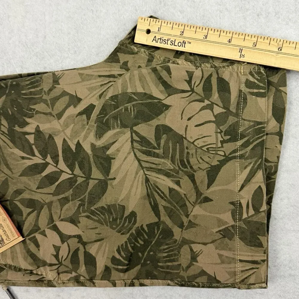 Faherty Shorts Mens Small Jungle Tropical Drawstring Pull On 6.5